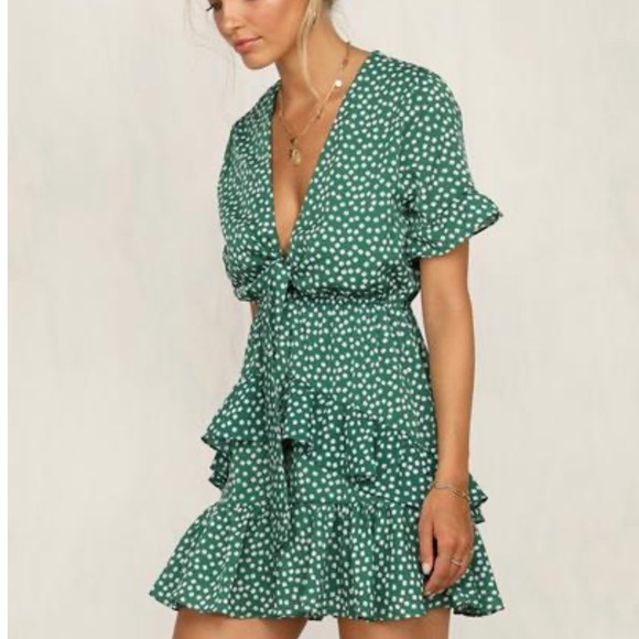 Dresses & Skirts - Last One▪️Cassie Mini Green Dress